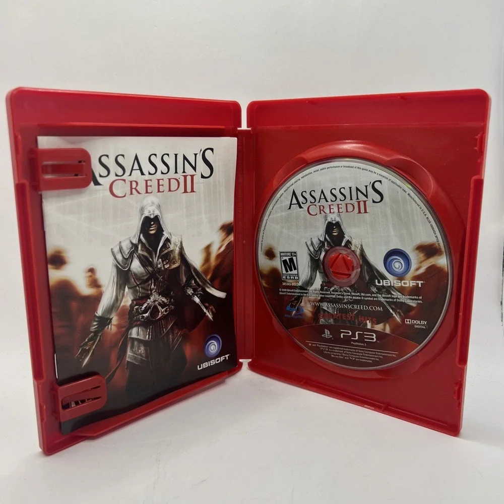 Assassin's Creed II 2 PS3 Sony Playstation 3 CIB Complete w/ Manual Tested